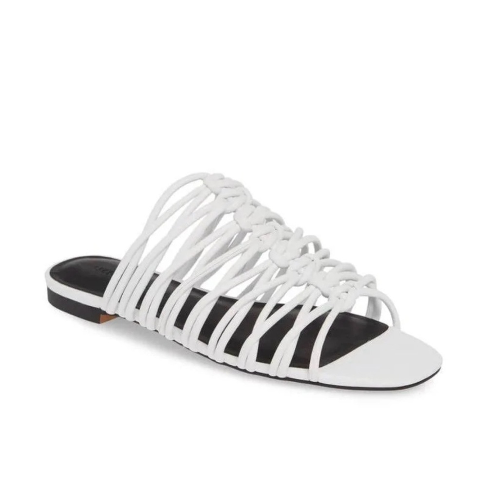 Rebecca Minkoff White Strappy Sandals